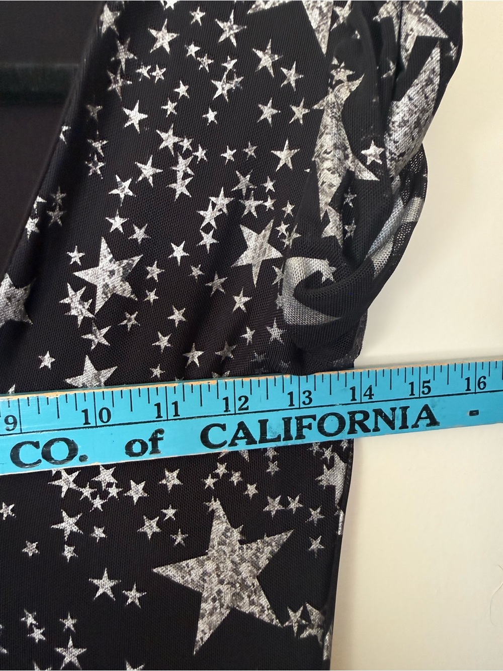 BlackMilk Stars Corrupted Stellar Midi Dress Black Mesh Silver Stars in Small - Picture 10 of 12